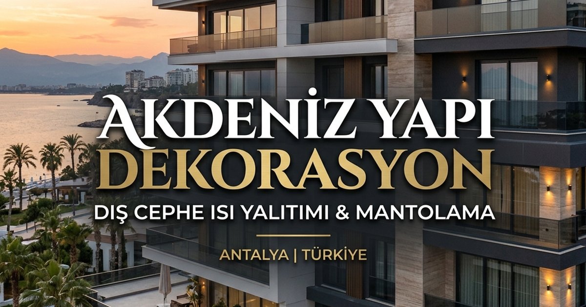 Antalya Alçı & Kartonpiyer uygulaması - Akdeniz Yapı Dekorasyon